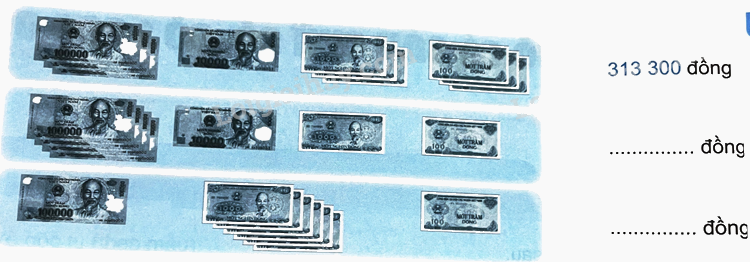 Bài 10. Số có sáu chữ số. Số 1 000 000 (tiết 1) trang 29 Vở thực hành Toán 4 2 1