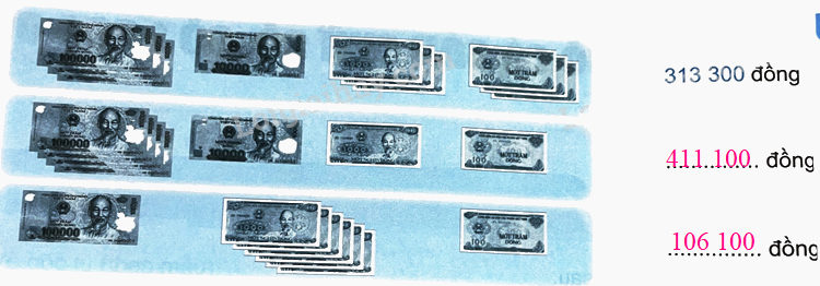 Bài 10. Số có sáu chữ số. Số 1 000 000 (tiết 1) trang 29 Vở thực hành Toán 4 6