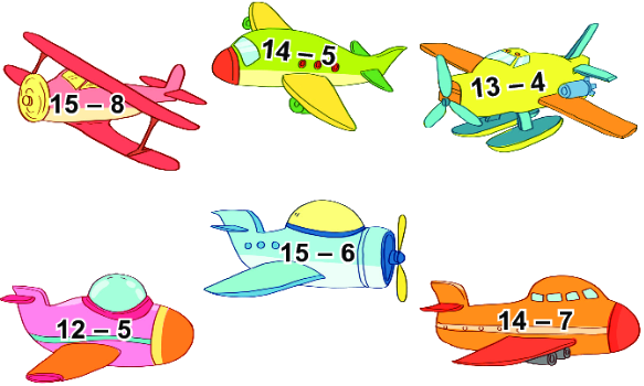 Bài 11: Phép trừ (qua 10) trong phạm vi 20 16