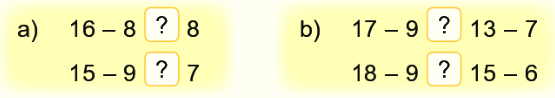 Bài 11: Phép trừ (qua 10) trong phạm vi 20 21