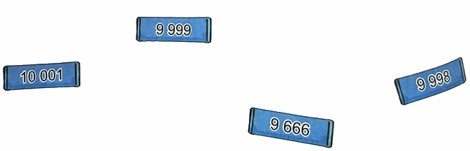 Bài 15. Làm quen với dãy số tự nhiên (tiết 1) trang 42 Vở thực hành Toán 4 1