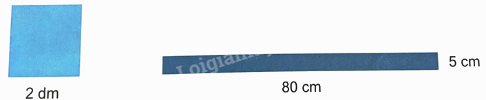 Bài 18. Đề-xi-mét vuông, mét vuông, mi-li-mét vuông (tiết 1) trang 51 Vở thực hành Toán 4 2 1