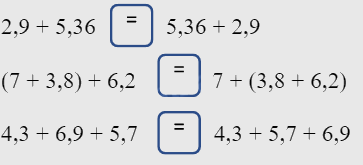 Bài 19: Phép cộng số thập phân (tiết 2) trang 65 vở bài tập Toán 5 - Kết nối tri thức 3