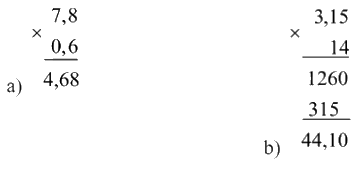 Bài 21: Phép nhân số thập phân (tiết 3) trang 71 vở bài tập Toán 5 - Kết nối tri thức 1