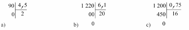 Bài 22: Phép chia số thập phân (tiết 3) trang 75 vở bài tập Toán 5 - Kết nối tri thức 1