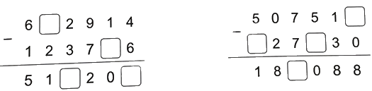 Bài 23. Phép trừ các số có nhiều chữ số (tiết 2) trang 66 Vở thực hành Toán 4 1 1