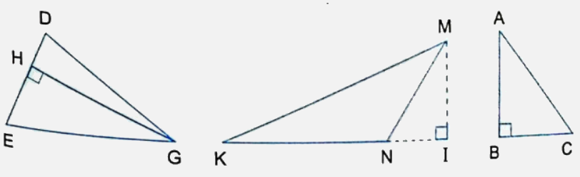 Bài 25: Hình tam giác. Diện tích hình tam giác (tiết 1) trang 83 vở bài tập Toán 5 - Kết nối tri thức 3