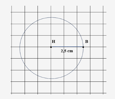 Bài 27: Đường tròn. Chu vi và diện tích hình tròn (tiết 1) trang 97 vở bài tập Toán 5 - Kết nối tri thức 1
