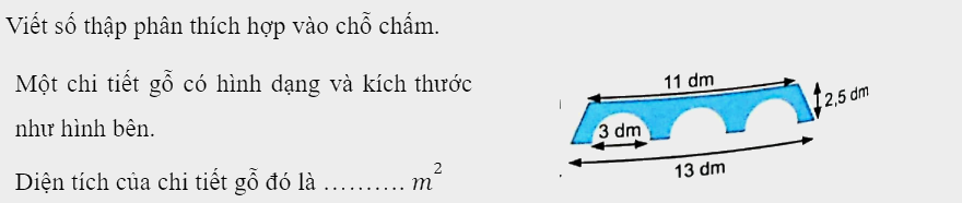 Bài 29: Luyện tập chung (tiết 3) trang 110 vở bài tập Toán 5 - Kết nối tri thức 2