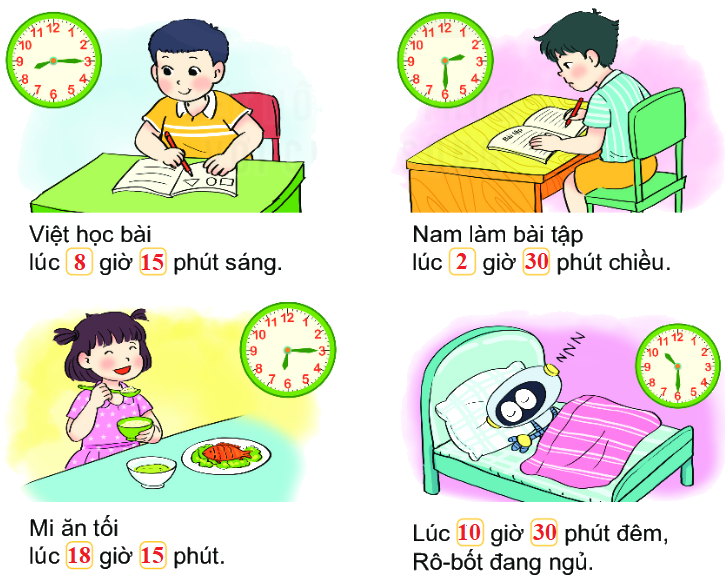 Bài 29. Ngày - giờ, giờ - phút 3 2