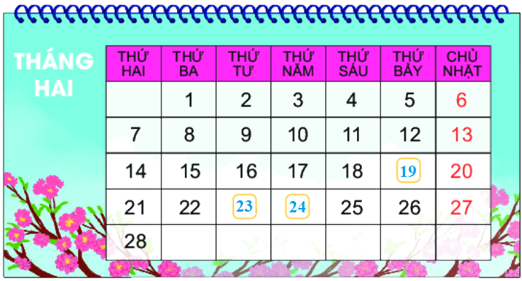 Bài 30. Ngày - tháng 9