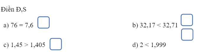 Bài 30: Ôn tập số thập phân (tiết 2) trang 112 vở bài tập Toán 5 - Kết nối tri thức 1 1