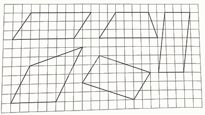 Bài 31: Hình bình hành, hình thoi (tiết 1) trang 86 Vở thực hành Toán 4 1