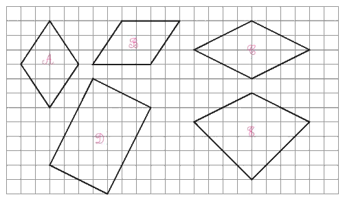 Bài 31: Hình bình hành, hình thoi (tiết 2) trang 87 Vở thực hành Toán 4 1