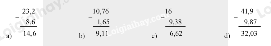 Bài 31: Ôn tập các phép tính với số thập phân (tiết 2) trang 115 vở bài tập Toán 5 - Kết nối tri thức 0 1