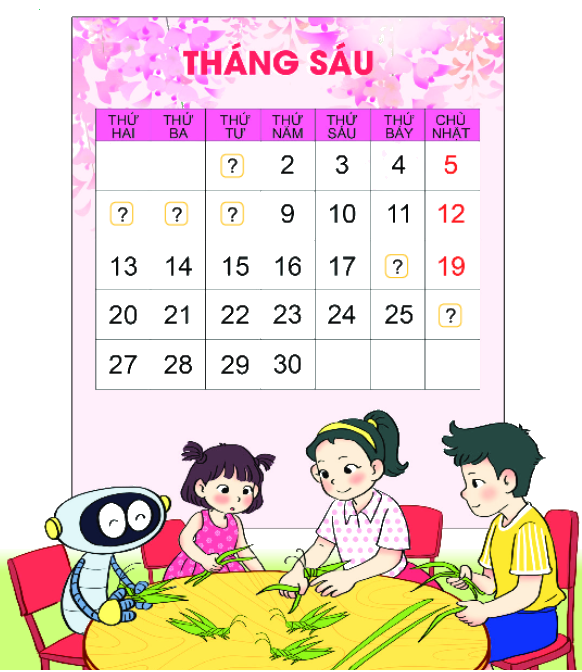 Bài 31. Thực hành và trải nghiệm xem đồng hồ, xem lịch 7