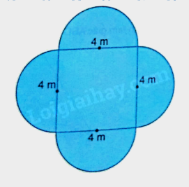 Bài 33: Ôn tập diện tích, chu vi một số hình phẳng (tiết 3) trang 125 vở bài tập Toán 5 - Kết nối tri thức 3 1