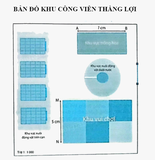 Bài 37: Tỉ lệ bản đồ và ứng dụng (tiết 1) trang 7 vở bài tập Toán 5 - Kết nối tri thức 0 1