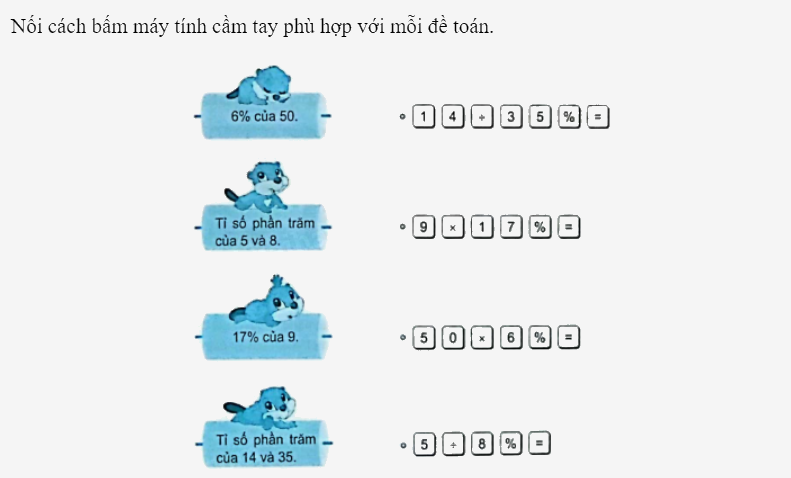 Bài 42: Máy tính cầm tay (tiết 2) trang 21 vở bài tập Toán 5 - Kết nối tri thức 1