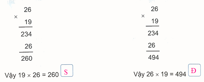 Bài 43: Nhân với số có hai chữ số (tiết 1) trang 18 Vở thực hành Toán 4 5