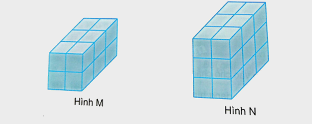 Bài 45: Thể tích của một hình trang 26,27 vở bài tập Toán 5 - Kết nối tri thức 1 1