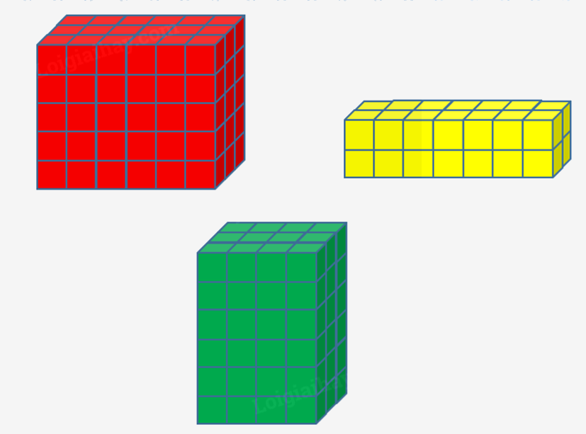 Bài 45: Thể tích của một hình trang 26,27 vở bài tập Toán 5 - Kết nối tri thức 6