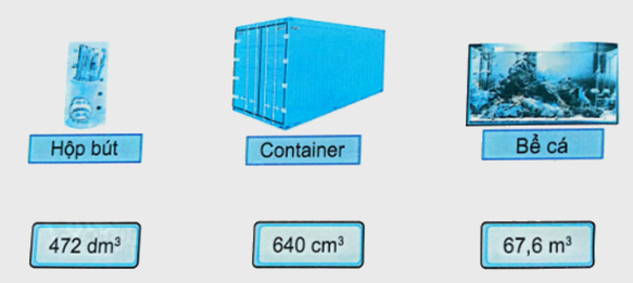 Bài 47: Mét khối (tiết 2) trang 32 vở bài tập Toán 5 - Kết nối tri thức 0 1