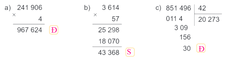 Bài 48: Luyện tập chung (tiết 3) trang 34 Vở thực hành Toán 4 2
