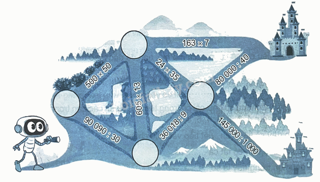 Bài 48: Luyện tập chung (tiết 3) trang 34 Vở thực hành Toán 4 3
