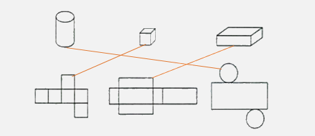 Bài 49: Hình khai triển của hình lập phương, hình hộp chữ nhật và hình trụ (tiết 2) trang 37 vở bài tập Toán 5 - Kết nối tri thức 2