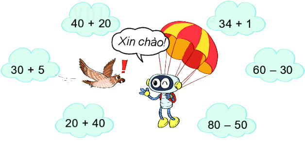 Bài 5: Ôn tập phép cộng, phép trừ (không nhớ) trong phạm vi 100 2 1