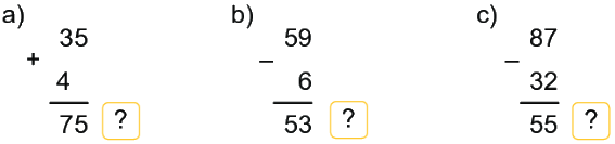 Bài 5: Ôn tập phép cộng, phép trừ (không nhớ) trong phạm vi 100 6