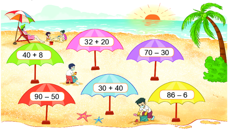 Bài 5: Ôn tập phép cộng, phép trừ (không nhớ) trong phạm vi 100 8