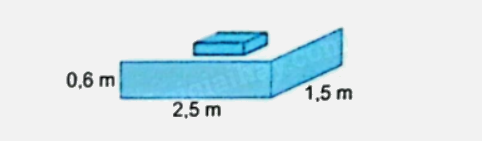 Bài 50: Diện tích xung quanh và diện tích toàn phần của hình hộp chữ nhật (tiết 1) trang 39 vở bài tập Toán 5 - Kết nối tri thức 1