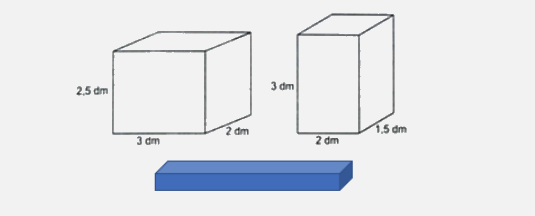 Bài 50: Diện tích xung quanh và diện tích toàn phần của hình hộp chữ nhật (tiết 2) trang 40 vở bài tập Toán 5 - Kết nối tri thức 2 2