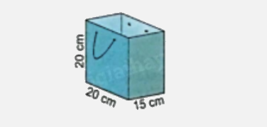 Bài 52: Thể tích của hình hộp chữ nhật (tiết 1) trang 47 vở bài tập Toán 5 - Kết nối tri thức 1