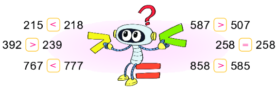 Bài 53. So sánh các số có ba chữ số 1 2