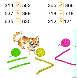 Bài 53. So sánh các số có ba chữ số 4 2