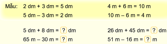 Bài 55. Đề-xi-mét. Mét. Ki-lô-mét 3 1