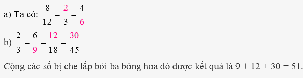 Bài 55: Tính chất cơ bản của phân số (tiết 2) trang 52 Vở thực hành Toán 4 2 1