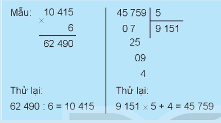 Bài 6. Luyện tập chung (tiết 2) trang 19 Vở thực hành Toán 4 1