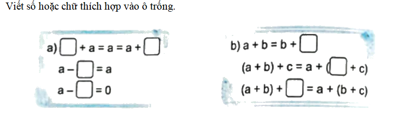 Bài 69: Ôn tập các phép tính với số tự nhiên, phân số, số thập phân (tiết 1) trang 100 vở bài tập Toán 5 - Kết nối tri thức 1