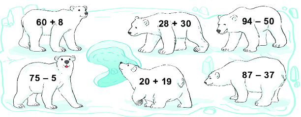 Bài 69: Ôn tập phép cộng, phép trừ trong phạm vi 100 3