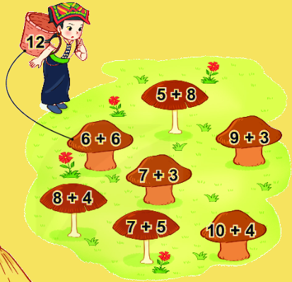 Bài 7: Phép cộng (qua 10) trong phạm vi 20 17 1