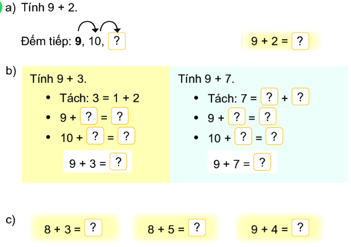 Bài 7: Phép cộng (qua 10) trong phạm vi 20 5