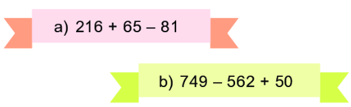 Bài 70: Ôn tập phép cộng, phép trừ trong phạm vi 1000 11