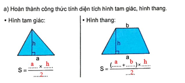 Bài 71: Ôn tập hình học (tiết 1) trang 109 vở bài tập Toán 5 - Kết nối tri thức 4