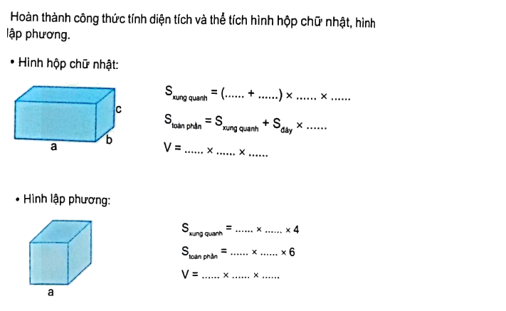 Bài 71: Ôn tập hình học (tiết 3) trang 112 vở bài tập Toán 5 - Kết nối tri thức 0 1
