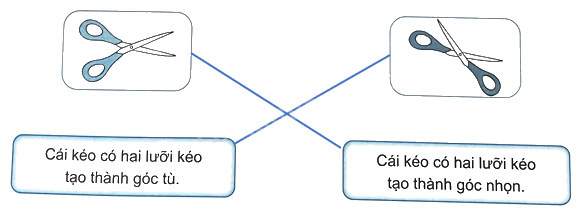 Bài 8. Góc nhọn, góc tù, góc bẹt (tiết 1) trang 23 Vở thực hành Toán 4 4