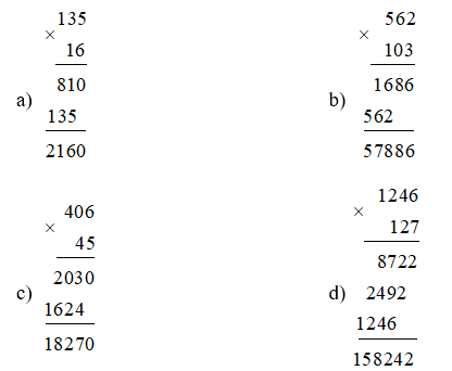 Bài tập Các phép tính với số tự nhiên - Ôn hè Toán lớp 4 3
